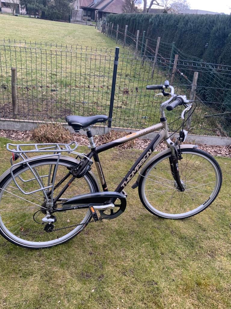 Heren fiets Thompson Comfort Line, Autres marques, Vitesses, Frein sur jante, Comme neuf