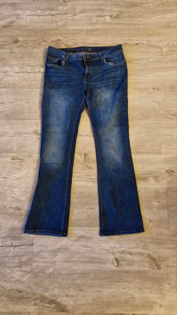 Jeans, bootcut leg, blauw, maat 44, Dames., Kleding | Dames, Spijkerbroeken en Jeans, Ophalen of Verzenden, Blauw