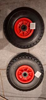 2 Roue pour diable (( increvable) roue pleine.  ( neuve ), Diable