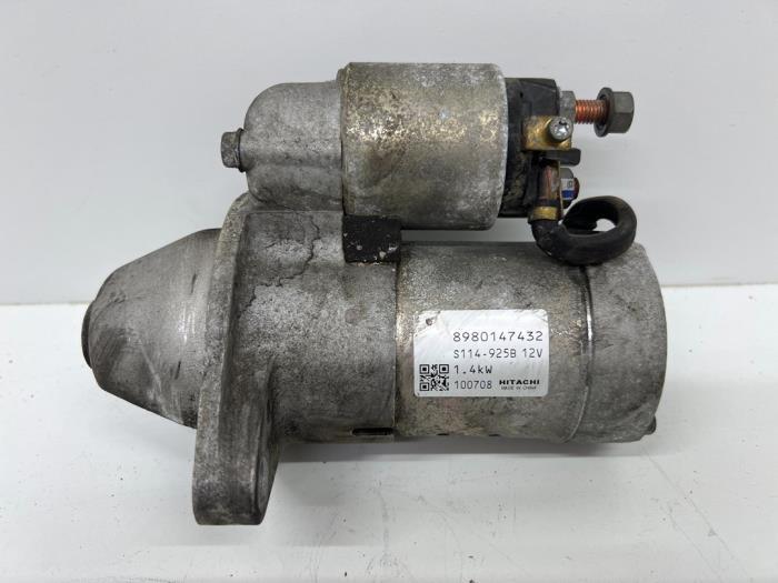 Startmotor van een Opel Astra, Auto-onderdelen, Motor en Toebehoren, Opel, Gebruikt, 3 maanden garantie, Ophalen of Verzenden