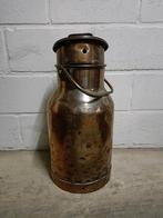 Metalen oude melkkan, Antiek en Kunst, Ophalen, Koper