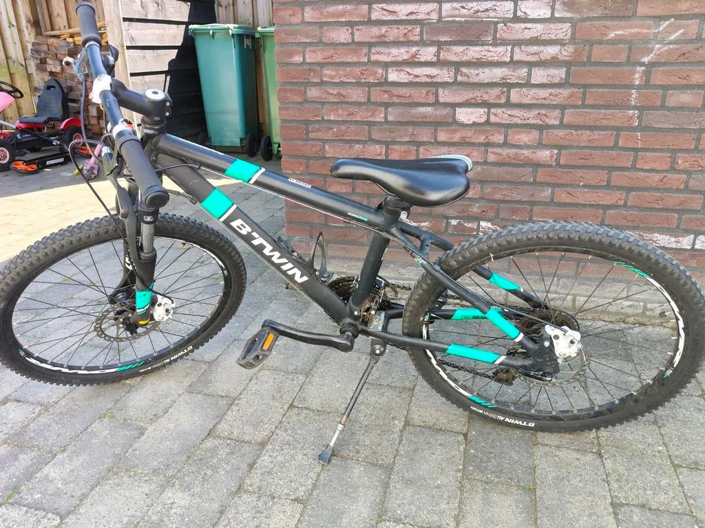 25 inch mountainbike, 24 pouces, Enlèvement, Btwin Decathlon, Frein à disque