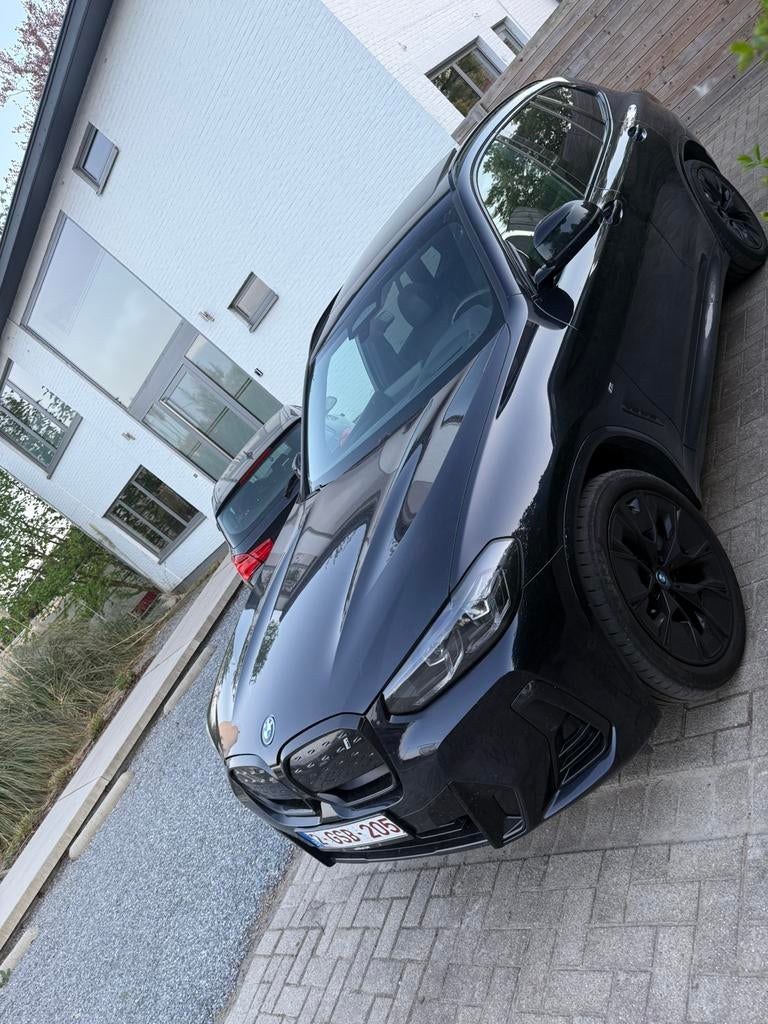 bmw ix3 dark m-pakket full head up displau, Autos, Cuir, Achat, Euro 6, Noir