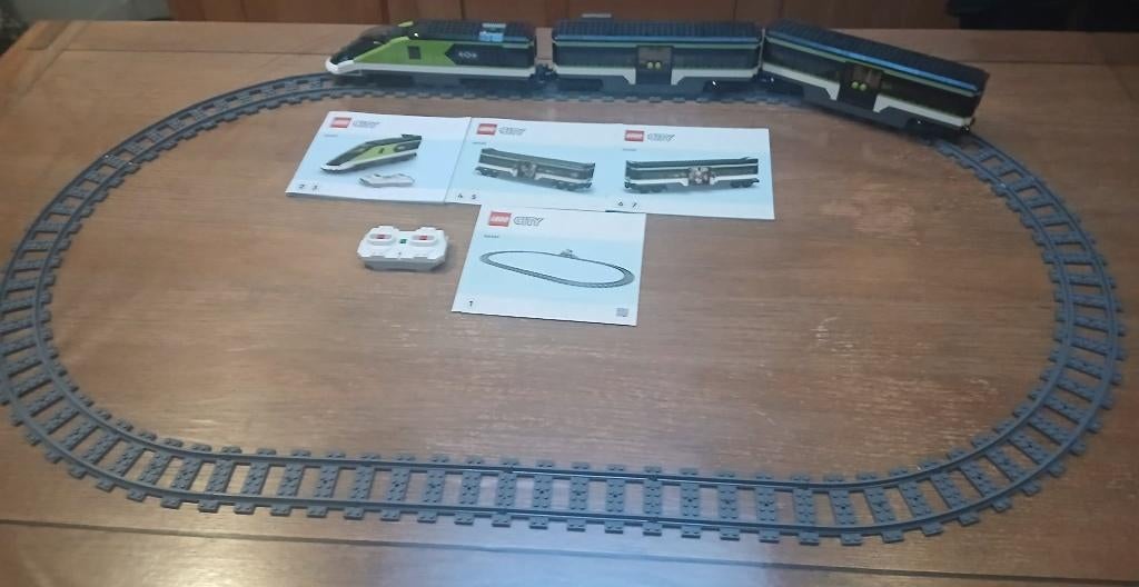 LEGO City Treinen Passagierssneltrein - 60337, Ophalen, City, Lego, Zo goed als nieuw