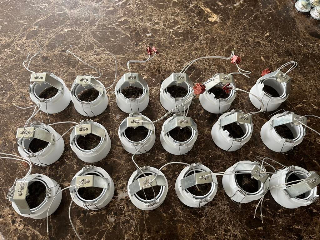 Delta Light inbouwspot - armatuur diro trimless OK S1 wit, Huis en Inrichting, Lampen | Spots, Gebruikt, Metaal of Aluminium, Ophalen of Verzenden