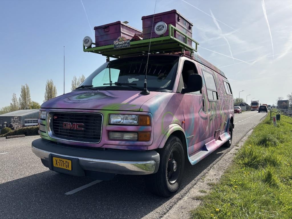 Chevrolet Express  3500 camperkenteken LPG NL auto, 8 cilinders, Bedrijf, Radio, LPG