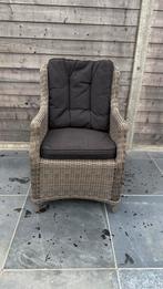 Rieten rotan tuinstoelen 8x, Tuin en Terras, Ophalen, Zo goed als nieuw, Rotan
