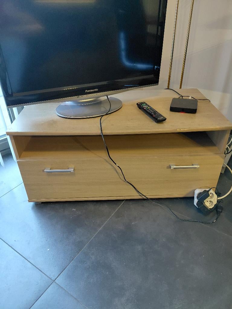 Tv kastje, Huis en Inrichting, Ophalen, Eikenhout, 50 tot 100 cm, Zo goed als nieuw