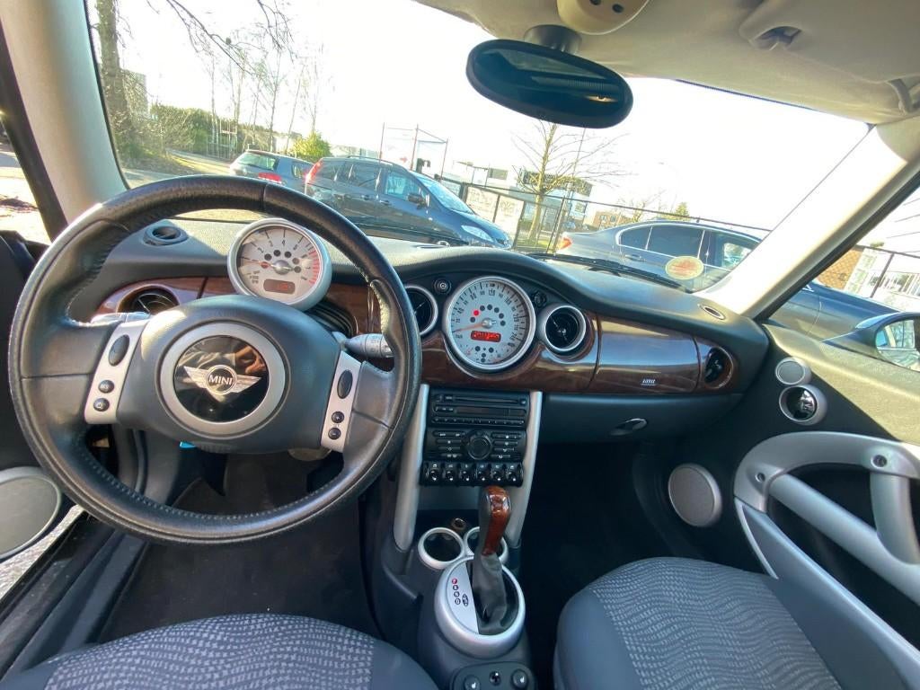 Mini Cooper met keuring verkoop, Autos, Argent ou Gris, Entreprise, Noir, 2 portes