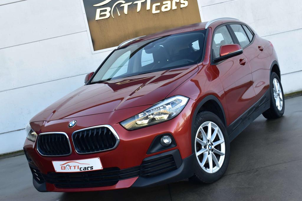 BMW X2 sDrive16d Automaat* Airco* PDC* Trekhaak, Autos, BMW, Cuir, Euro 6, Entreprise, Autres couleurs