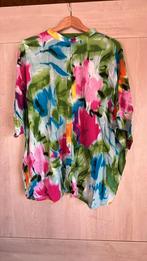 fleurige blouse evelien by bel en bo 48, Kleding | Dames, Bel & Bo, Ophalen of Verzenden, Zo goed als nieuw, Blouse of Tuniek