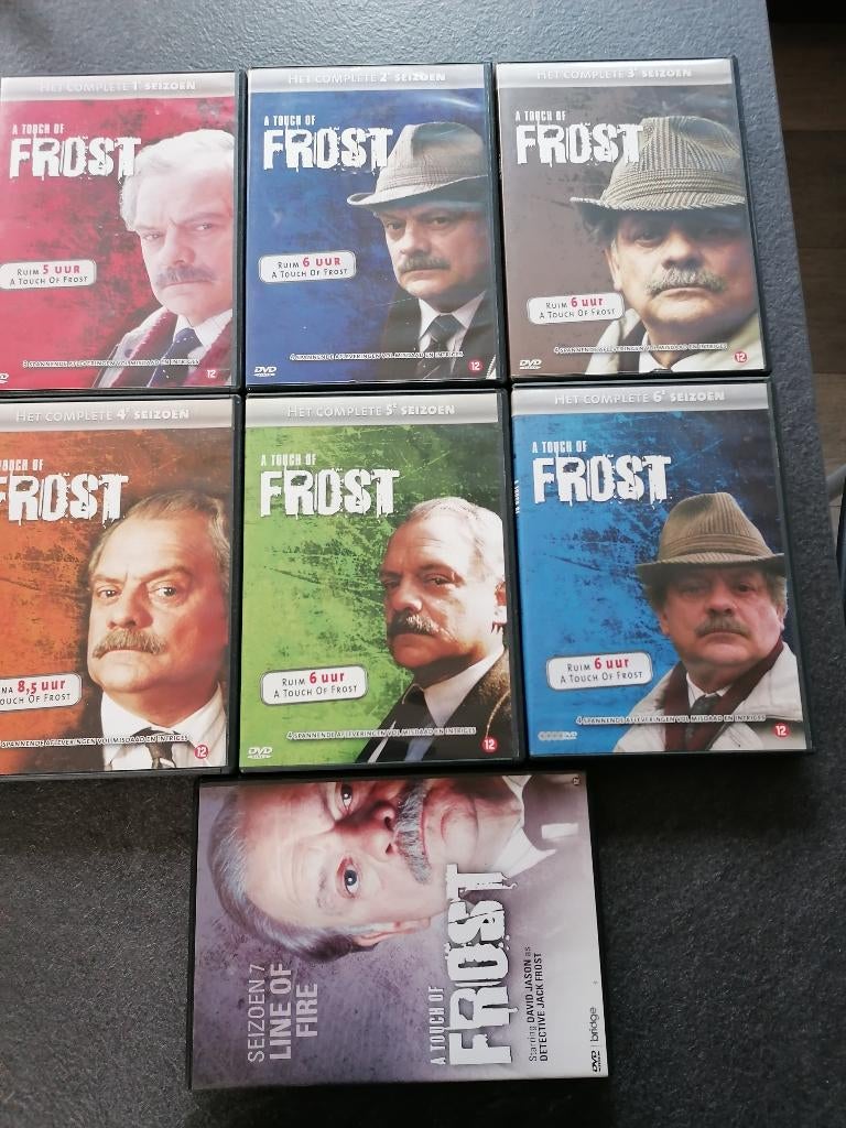 DVD A touch of Frost  13 seizoenen, Cd's en Dvd's, Dvd's | Thrillers en Misdaad, Ophalen of Verzenden, Zo goed als nieuw, Detective en Krimi