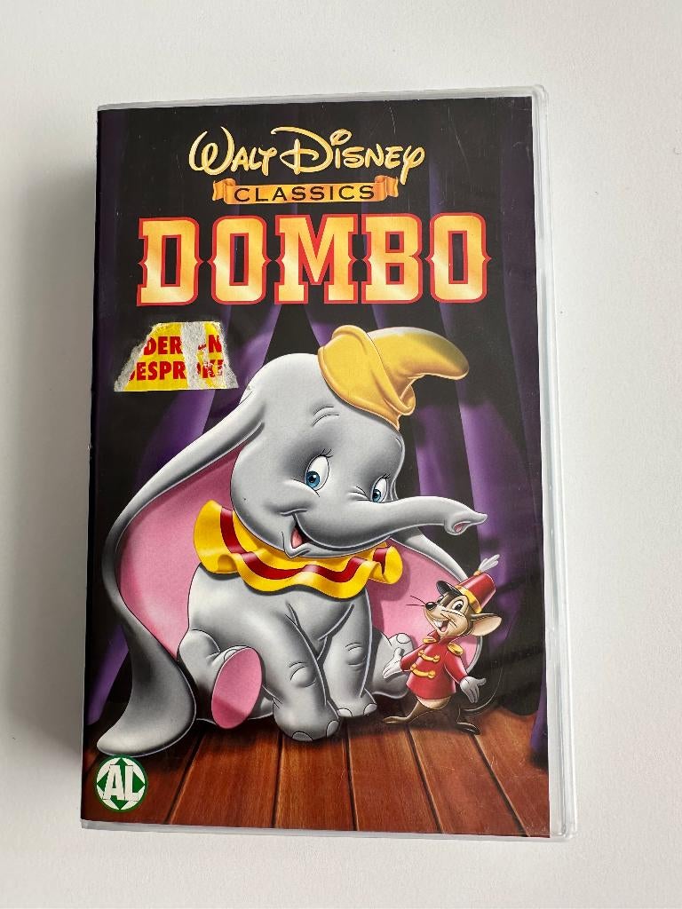 DOMBO video cassette Disney, Ophalen of Verzenden, Gebruikt, Kinderprogramma's en -films, Overige typen