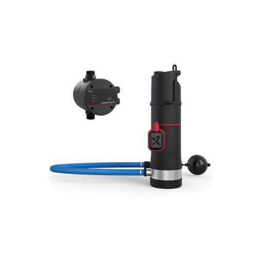 Grundfos Regenwaterpomp SB 3-45 AW + PM1 Drukregelaar, Jardin & Terrasse, Pompes à eau, Neuf, Pompe à eaux claires, Enlèvement