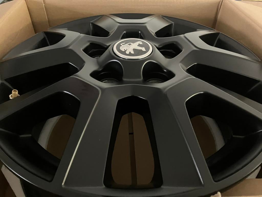 Jantes Fiat Ducato light 5x118 noir mat Citroën jumper, Caravanes & Camping, Enlèvement