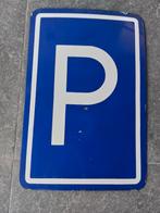 Verkeersbord antiek parking emaille, Enlèvement, Autres types