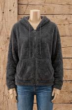 Grijze warme jas met kap, Kleding | Dames, Truien en Vesten, Ophalen of Verzenden, Zo goed als nieuw, Maat 42/44 (L)