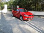 VW POLO 6R HIGHLINE 1.2 BENZ 85.000KM + CAR PASS!., Voorwielaandrijving, Euro 5, Zwart, Leder
