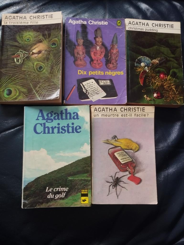 Lot de 5 Agatha Christie, Ophalen of Verzenden