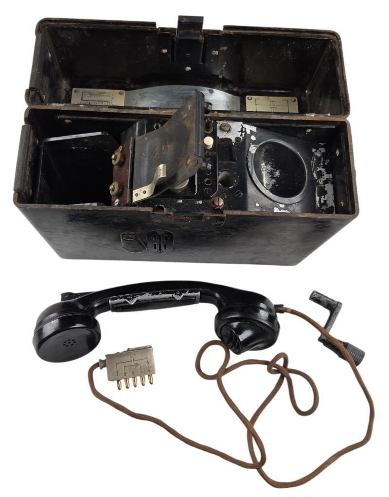 Téléphone allemand WW2 FF33 en bon état d'usage, Collections, Enlèvement ou Envoi