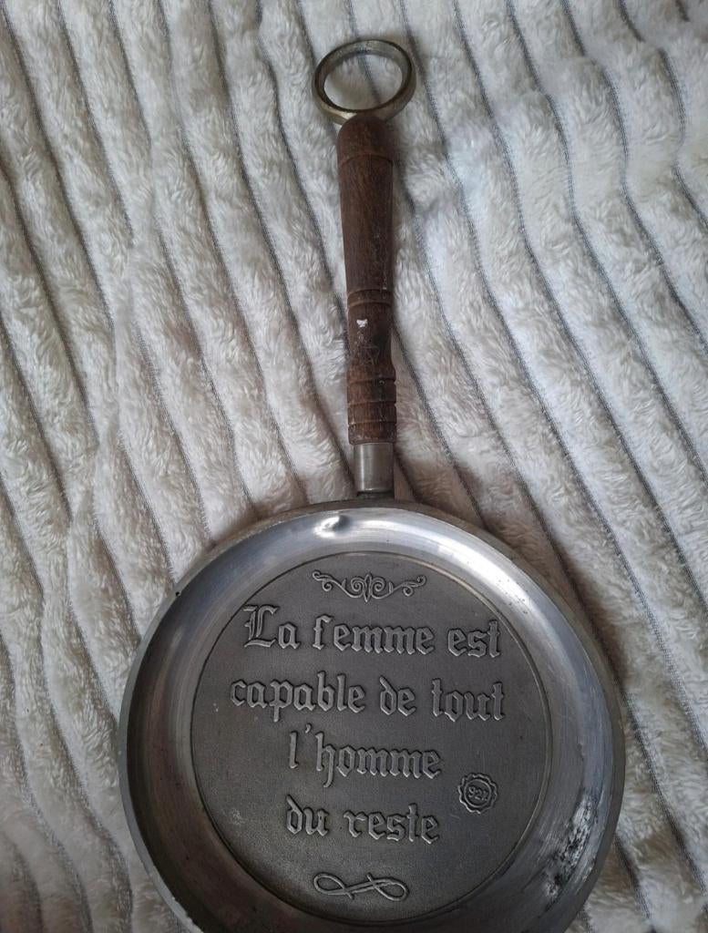 Poêlon etain, Antiquités & Art, Antiquités | Étain, Enlèvement