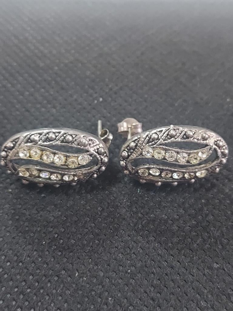 Nieuwe Zilveren Oorbellen, Bijoux, Sacs & Beauté, Boucles d'oreilles, Enlèvement ou Envoi, Neuf, Argent, Argent