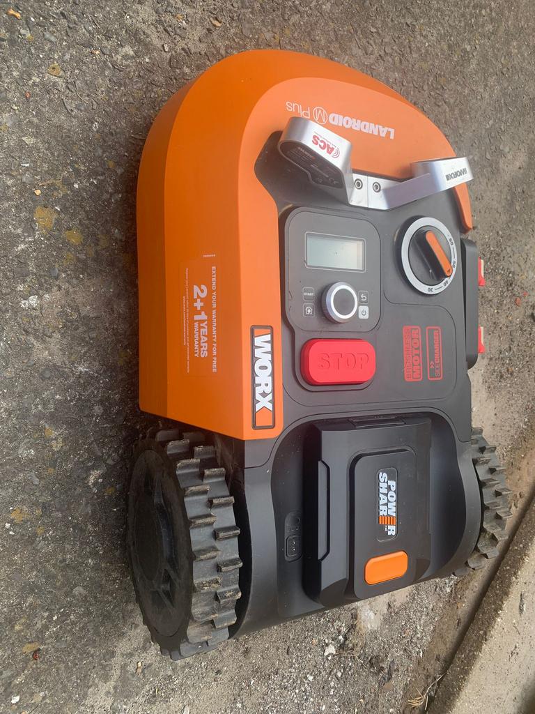 Robot tondeuse worx, Ophalen, Zo goed als nieuw