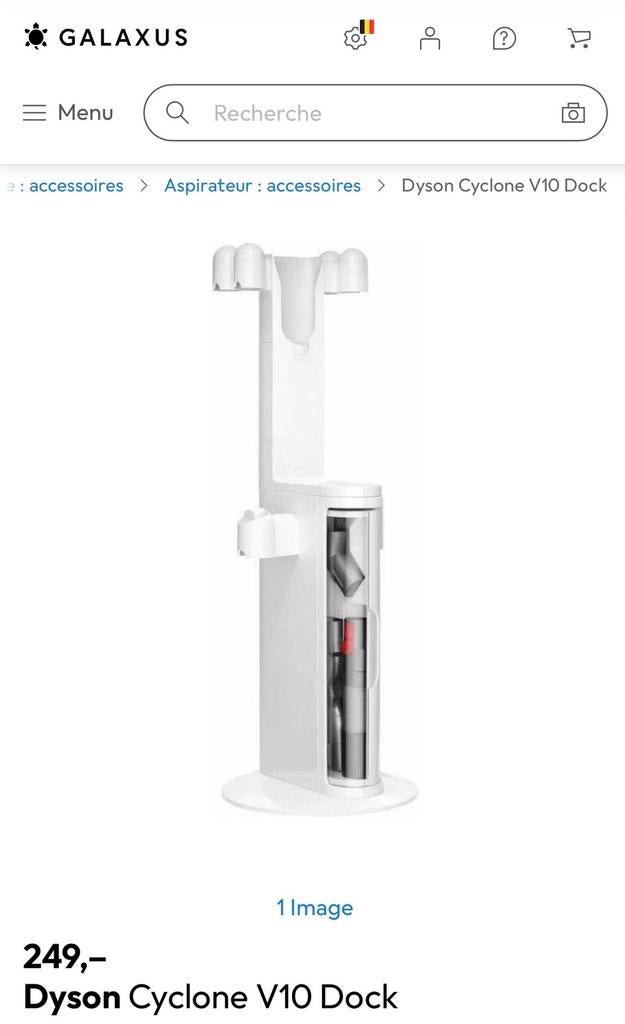 Sation recharge dyson neuf, Ophalen, Zo goed als nieuw