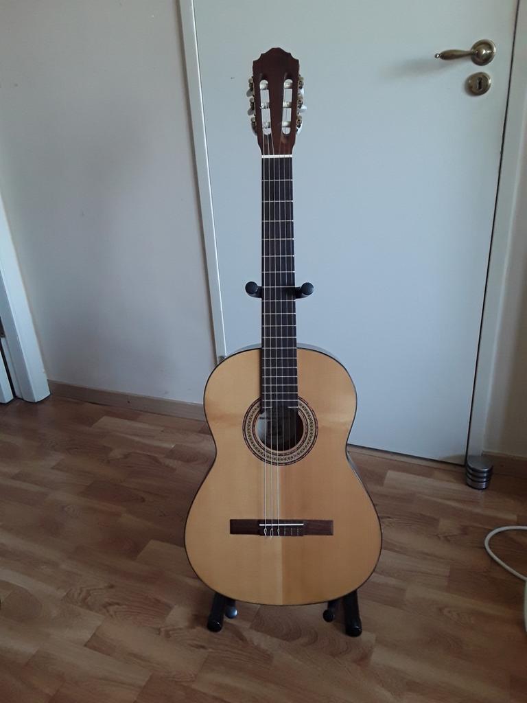 Klassieke gitaar  HOFNER HE20  Massief, Musique & Instruments, Instruments à corde | Guitares | Acoustiques, Avec valise, Enlèvement