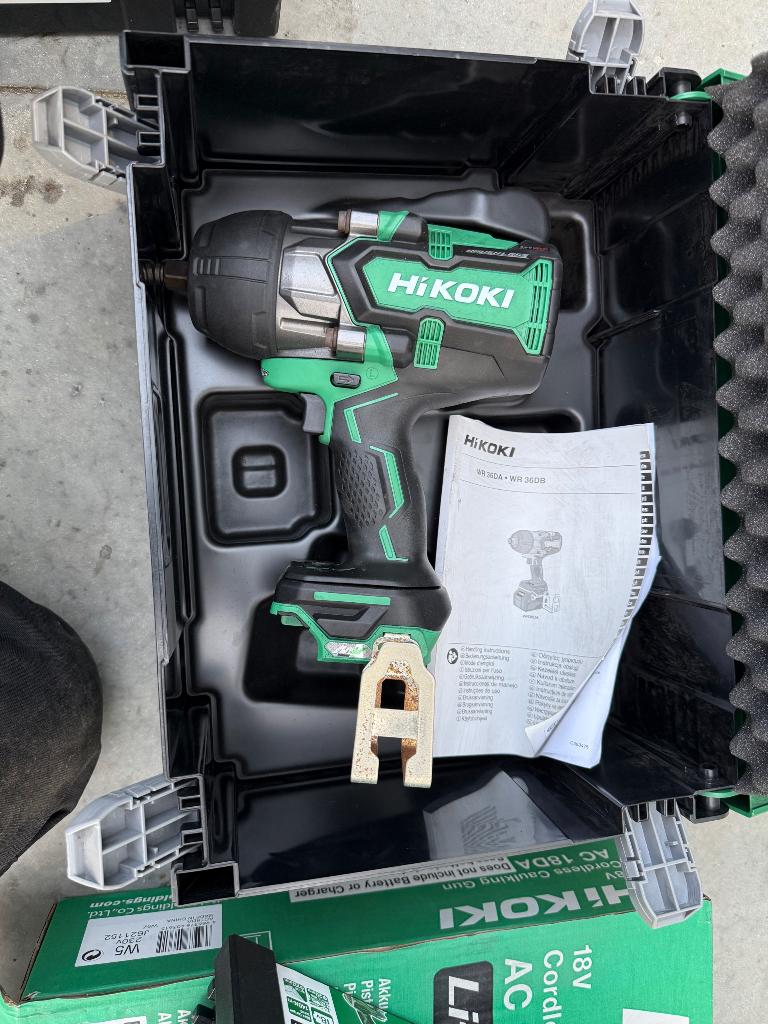 Hikoki slagmoersleutel, Auto diversen, Autogereedschap, Ophalen, Nieuw