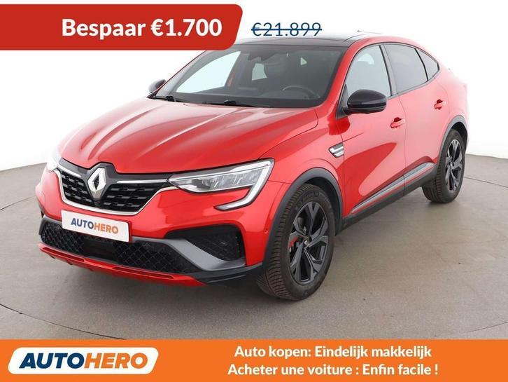 Renault Arkana 1.6 Hybrid E-Tech R.S. Line (bj 2022), Auto's, Renault, Te koop, Arkana, 360° camera, ABS, Adaptive Cruise Control