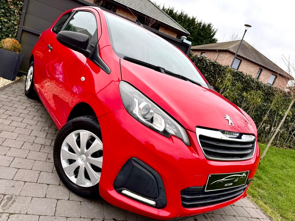 Peugeot 108 1.0i *  8.000 KM * VÉHICULE NEUF  * EURO 6B !!!, Autos, Peugeot, Rouge, Achat, Entreprise, Boîte manuelle