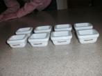 8 witte aperitiefpotjes (Nazareth), Ophalen, Nieuw, Effen, Kop(pen) en/of Schotel(s)