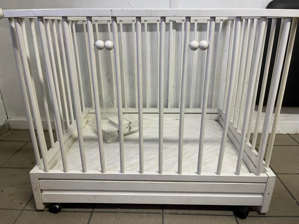 Babypark wit, Kinderen en Baby's, Babyparken, Ophalen, Gebruikt