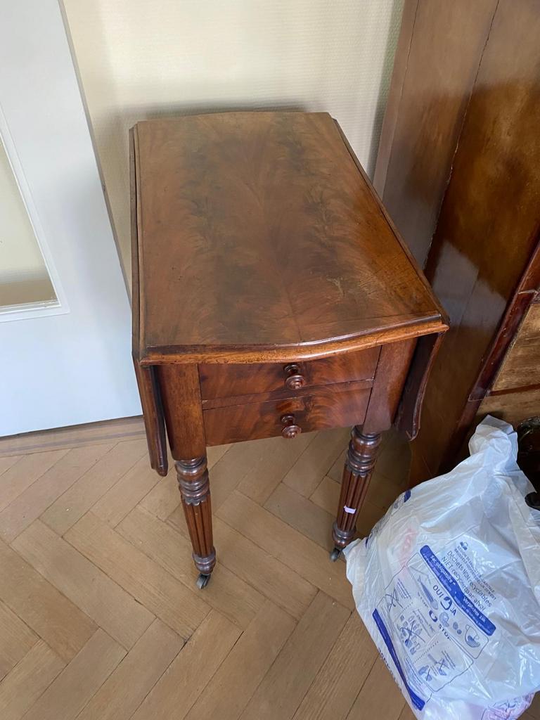 Table ancienne Pembroke (vers 1880-1910), Enlèvement ou Envoi