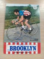 boek: Roger de Vlaeminck 60-mens en renner+fotokaart(gesign), Ophalen of Verzenden, Zo goed als nieuw, Lopen en Fietsen