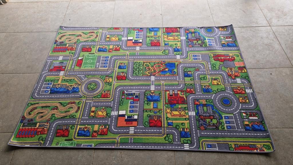 Autospeelkleed  140x200 cm, Ophalen, Gebruikt