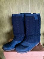 Bottes bleues foncées, Enlèvement, Porté, Bleu, Bottes hautes