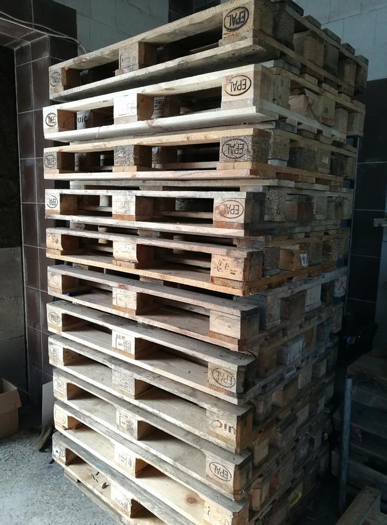 Euro paletts, Ophalen of Verzenden, Zo goed als nieuw