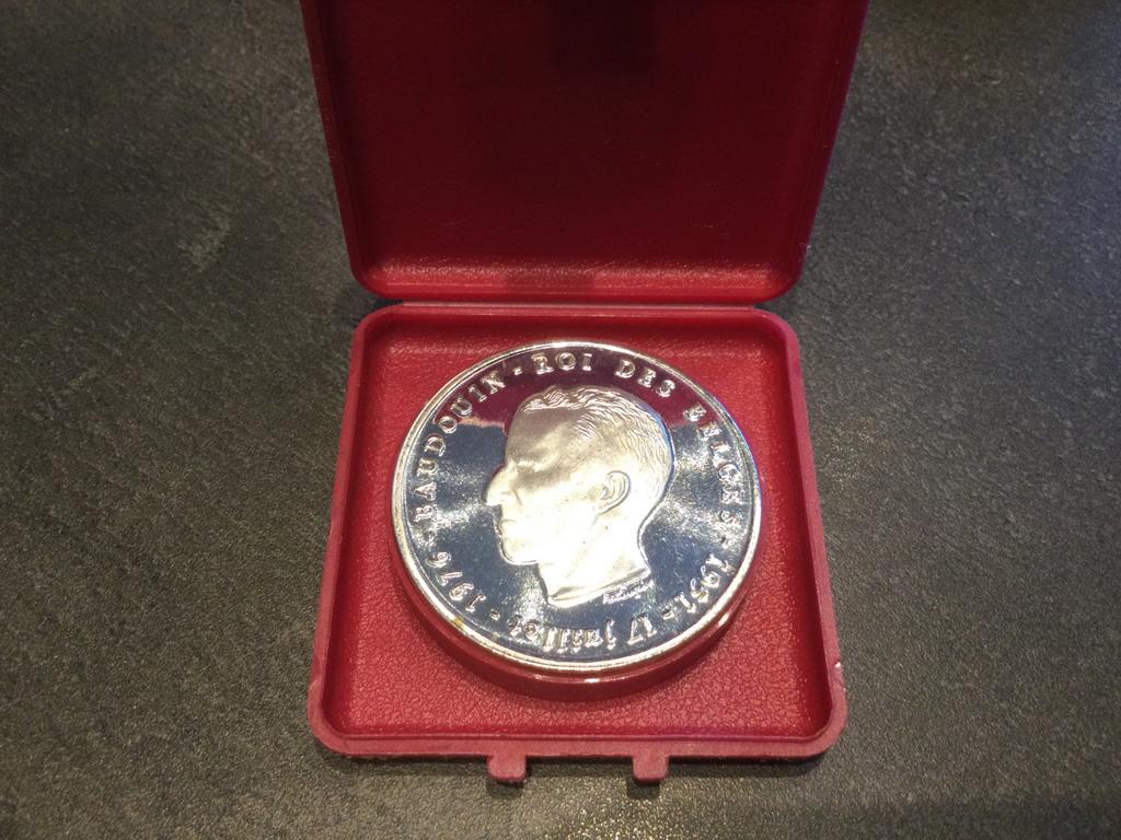 Belgique 250 Francs 1976 étoiles en argent, Enlèvement ou Envoi, Argent