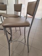 3 Barstoelen  zithoogte  67 cm :  30 € / 3 stuks, Ophalen, Met voetsteun, 60 tot 90 cm, Zo goed als nieuw