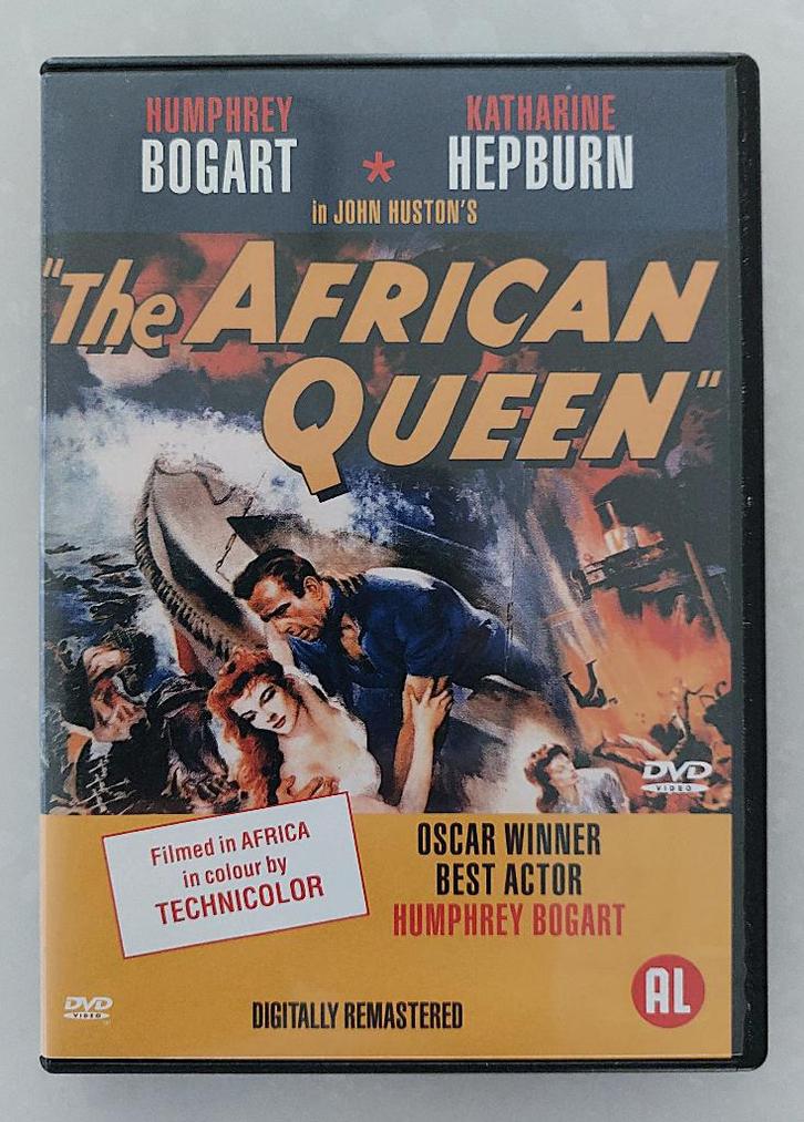 The African Queen (Oorlogsfilm), CD & DVD, DVD | Action, Comme neuf, Guerre, Enlèvement ou Envoi