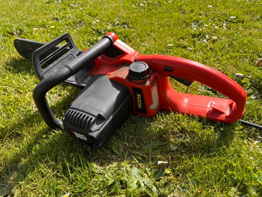 Tronçonneuse électrique, Enlèvement, Comme neuf, Électrique