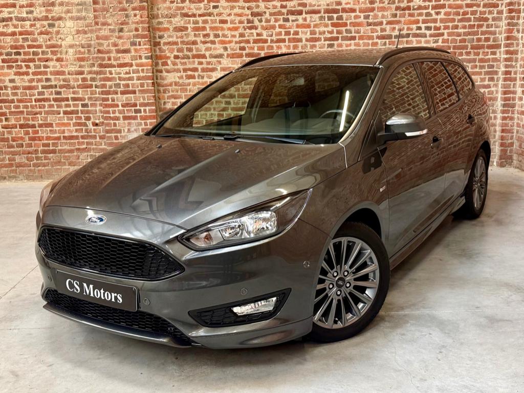 Prachtige FORD FOCUS 1.0 ST-LINE met garantie, Auto's, Ford, Stof, 5 deurs, 3 cilinders, https://public.car-pass.be/vhr/ca64c2bb-edb0-4e00-a388-7f9bc2466b03