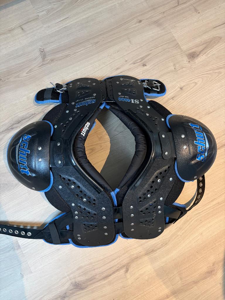 Harnas/schoudervulling American Football, Sport en Fitness, Overige Sport en Fitness, Ophalen, Zo goed als nieuw