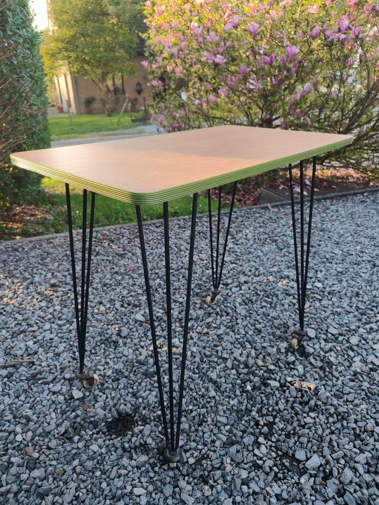 Magnifique table vintage, année 50/60., Enlèvement
