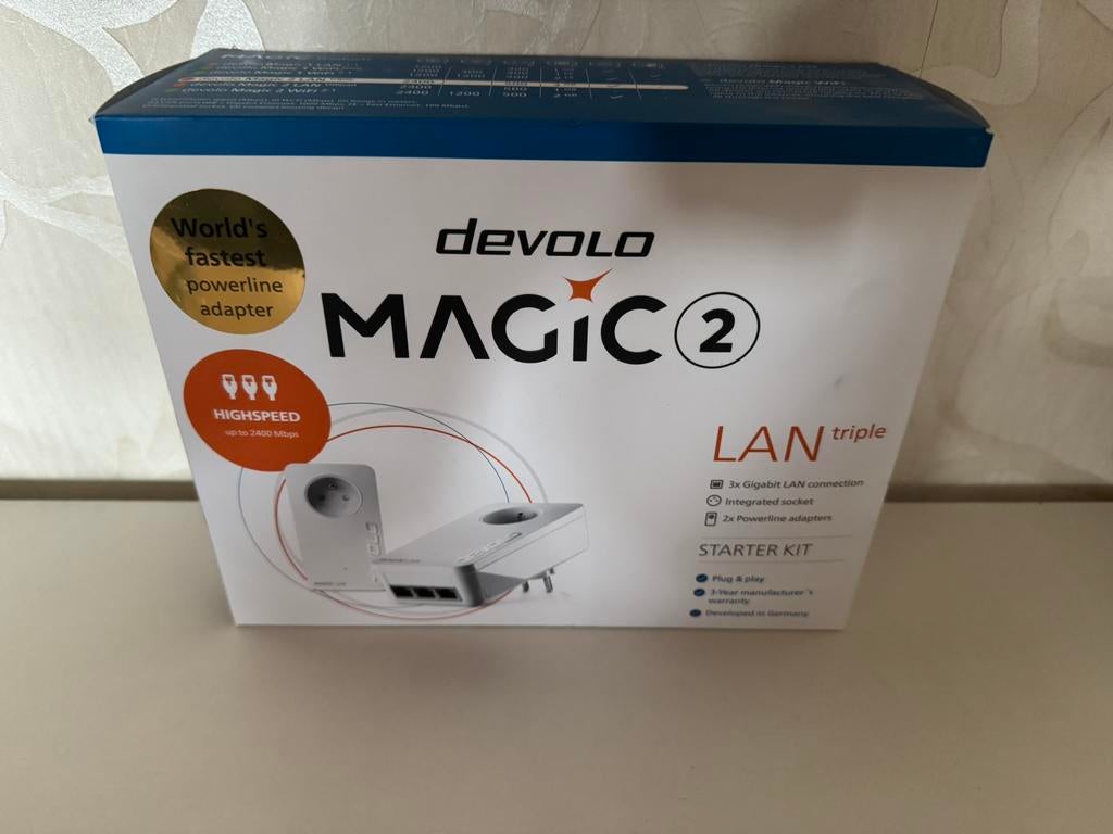 Mooie prijs - wifi booster Devolo Magic 2, Computers en Software, Ophalen, Zo goed als nieuw
