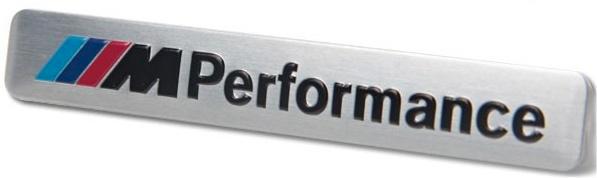 BMW M Performance Aluminium plaatje #2, Auto diversen, Autostickers, Verzenden