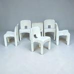 Chaises Vintage Joe Colombo modèle 4867 Universale 1970's, Enlèvement