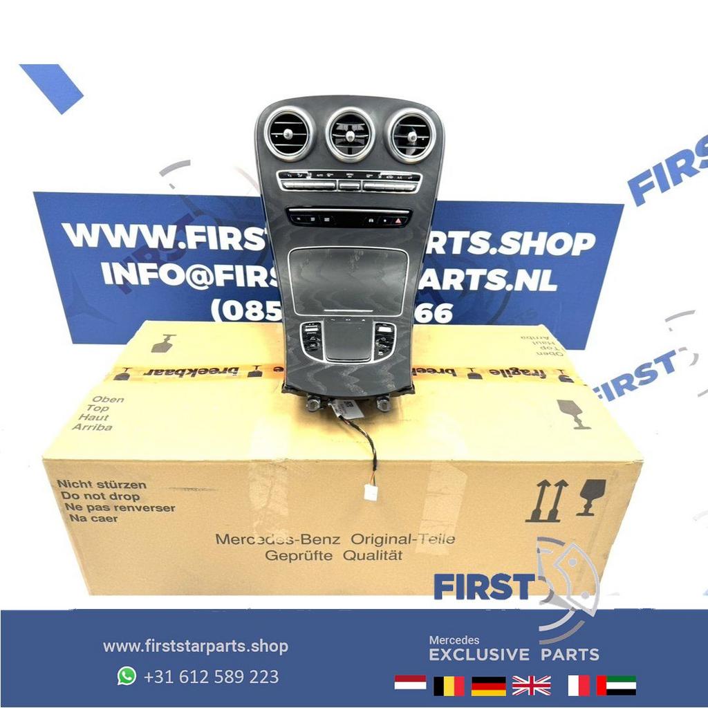 W253 GLC Facelift middenconsole Esschen hout W205 C Klasse 2, Auto-onderdelen, Interieur en Bekleding, Mercedes-Benz, Gebruikt
